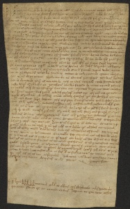 1 D.1.Ir, Investitura fatta da Dodone vescovo a favore di Giovanni e Tebaldo da Formigine, [Modena], 1101, dic. 2